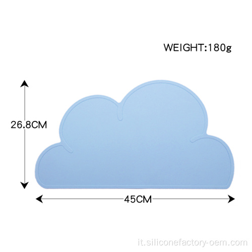 Silicone impermeabile non slittamento facile da pulire il desktop